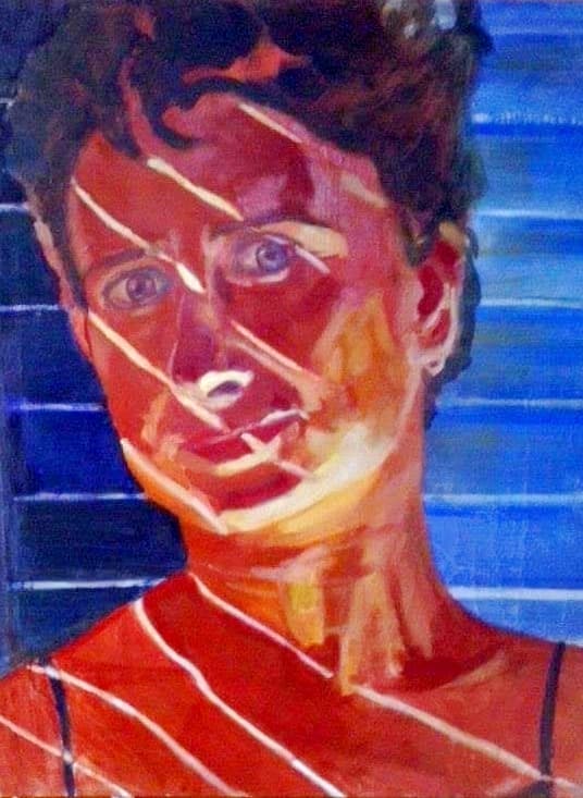 Retrato Madre Expresionista