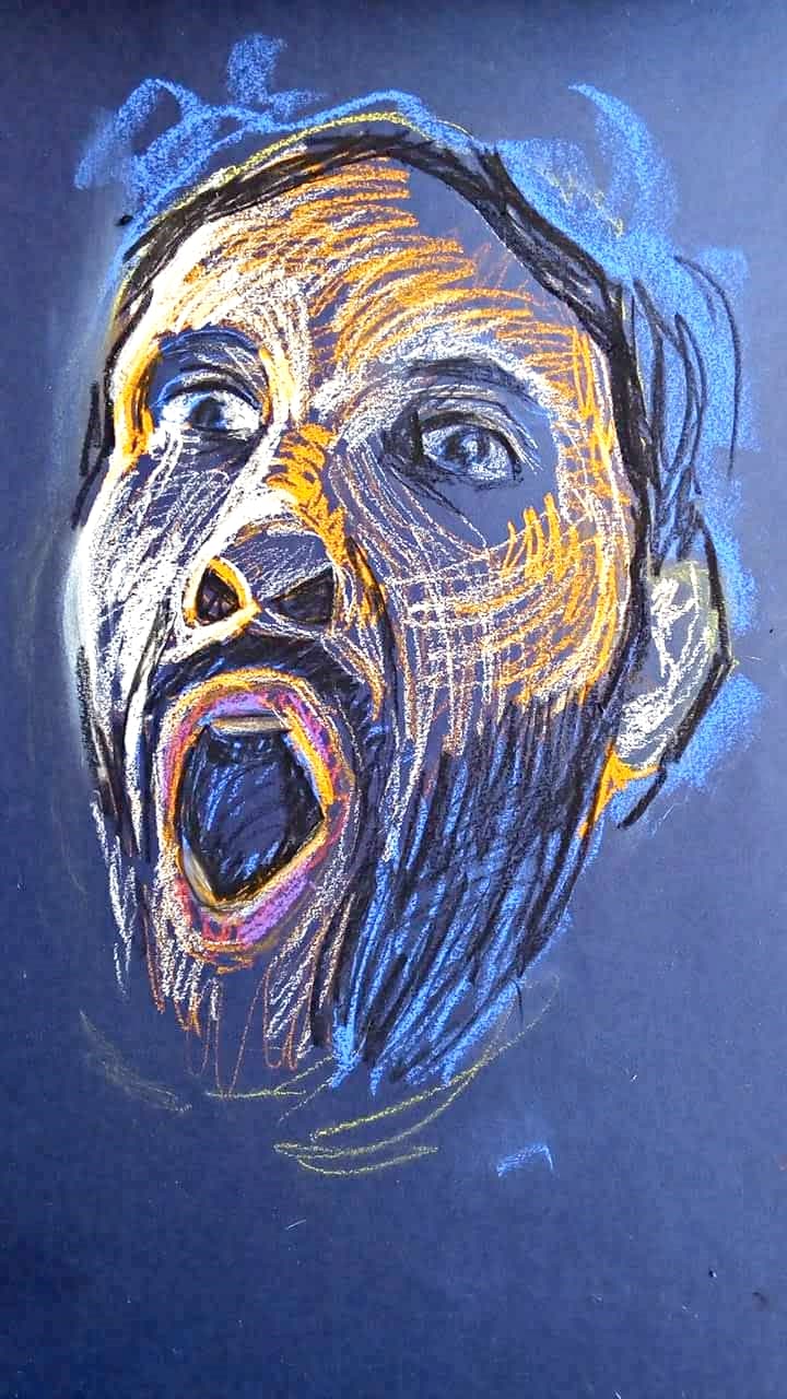 Drawing Retrato Pastel