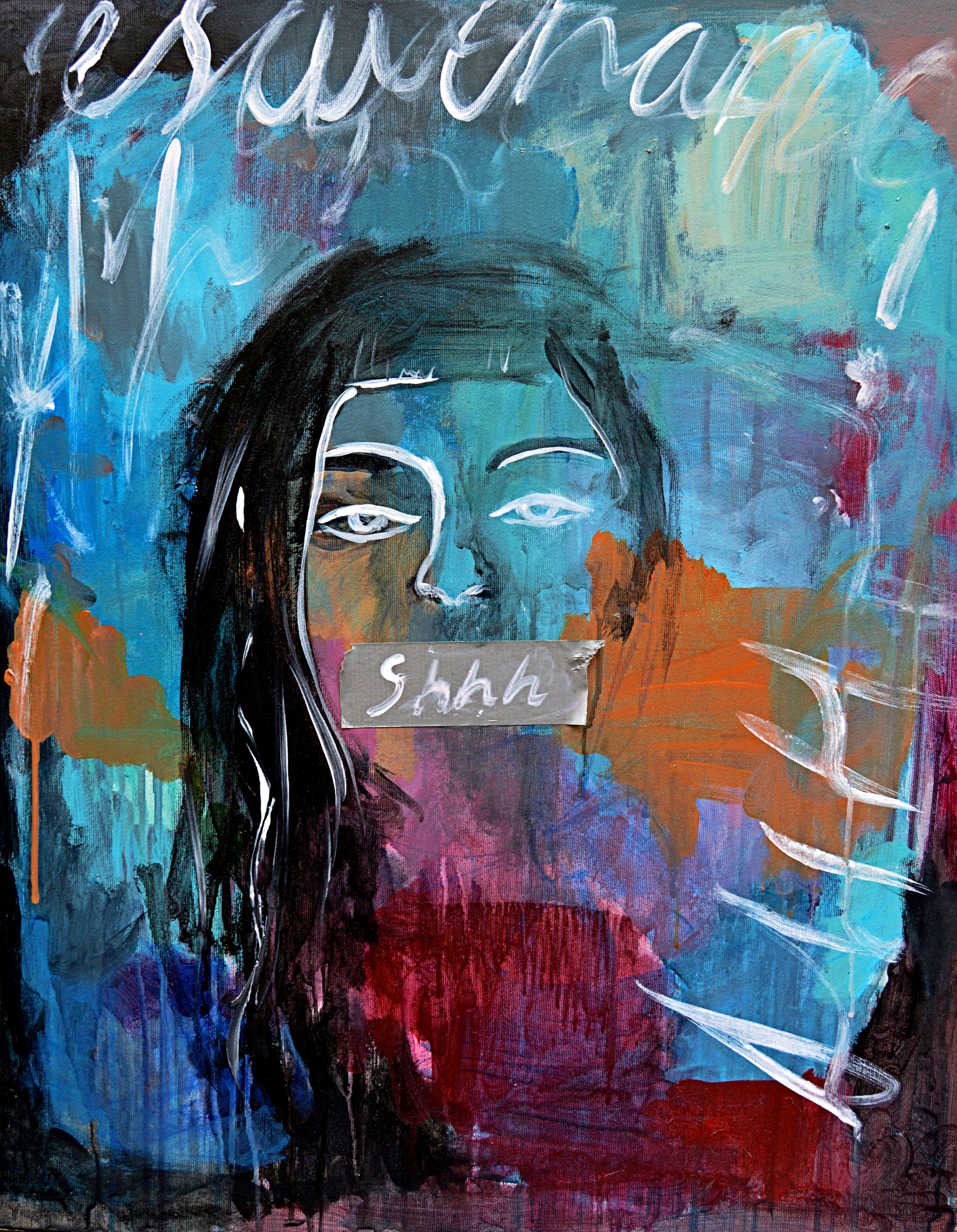 Pintura Callar Abstracta